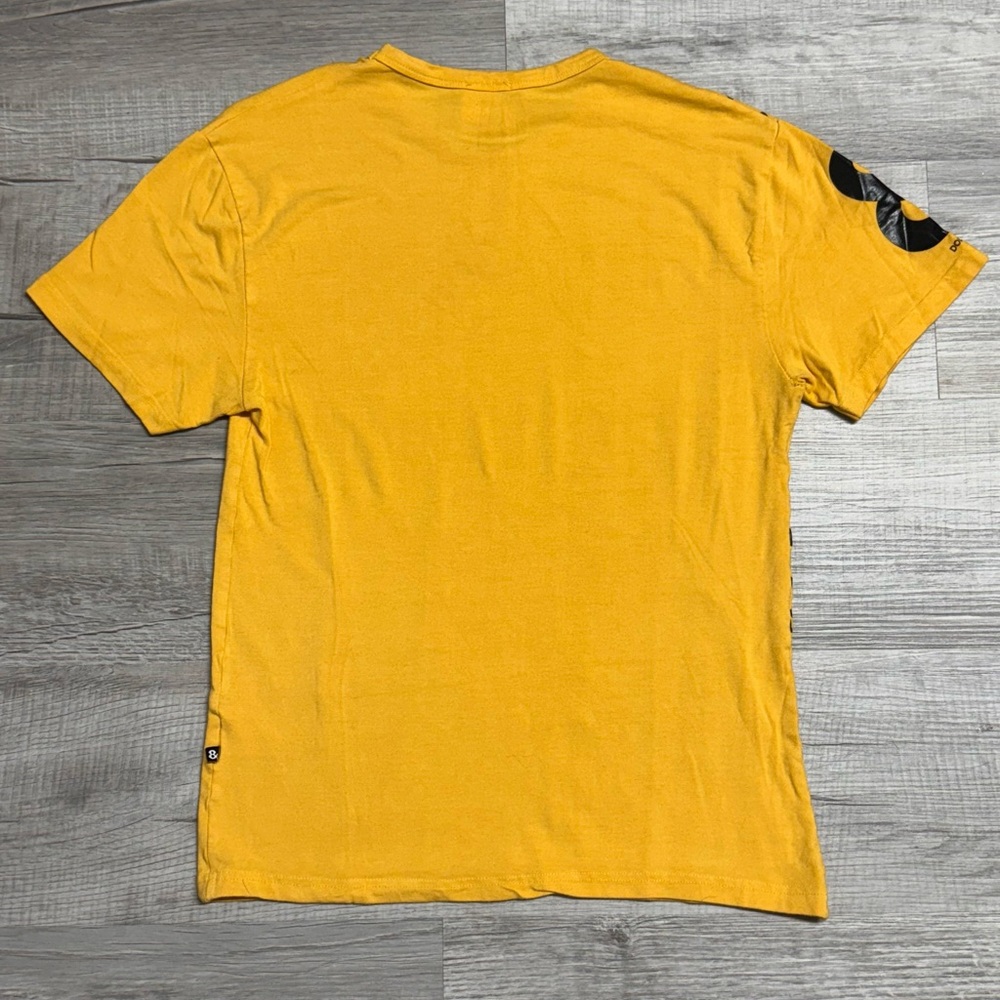 Dolce & Gabbana Leopard Print D&G Yellow T-Shirt - Picture 5 of 8